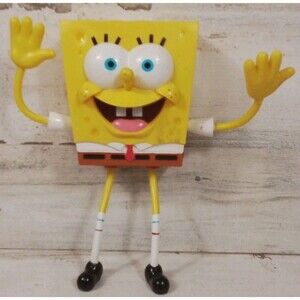 SpongeBob SquarePants Posable Figurine Dated 2006 Great‎ Addition To Your...